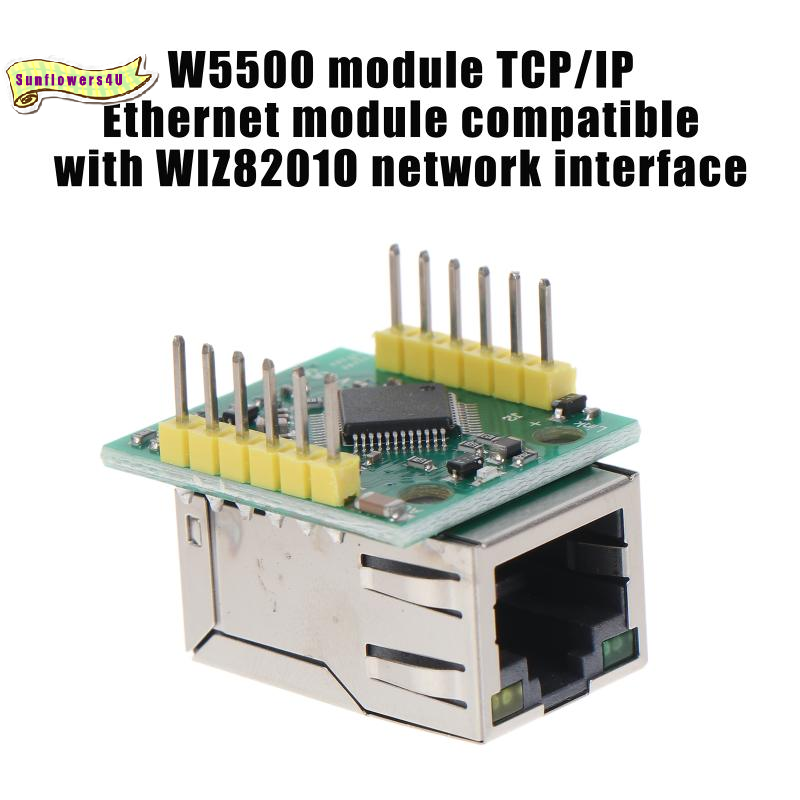 Ethernet Module W5500 - Konverter SPI ke LAN Ethernet dengan