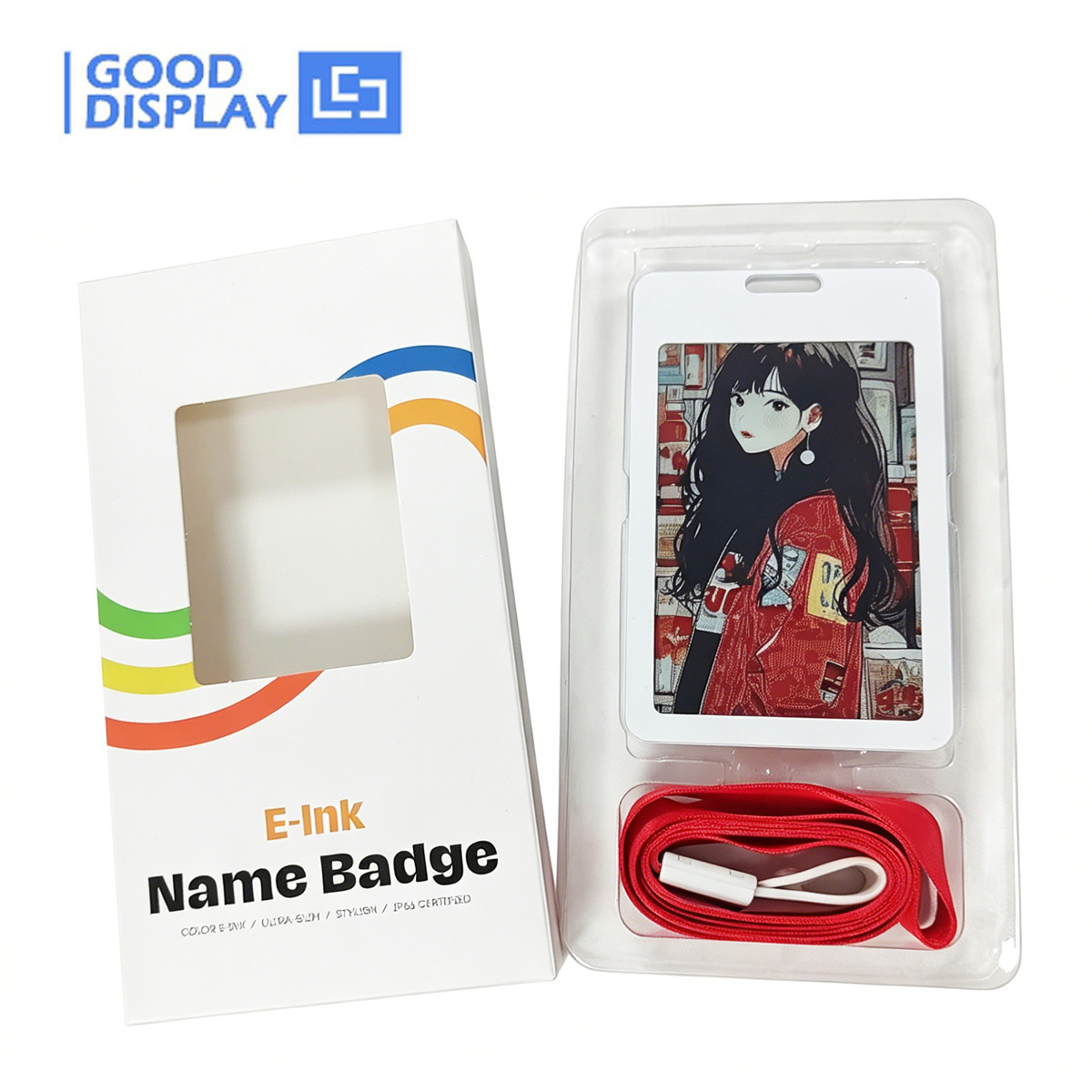 Display Epaper 2.9 - Lencana Pintar E-Ink Berwarna 2.9
