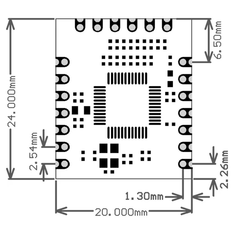 Modul Ethernet AB42-W5500-Io A - Ethernet Module W5500 ulasan dan harga