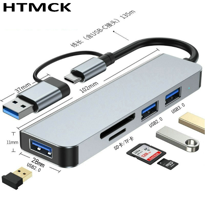 Hub USB C 8 in 2 Multi Port Do - Home Assistant Sd ulasan dan harga