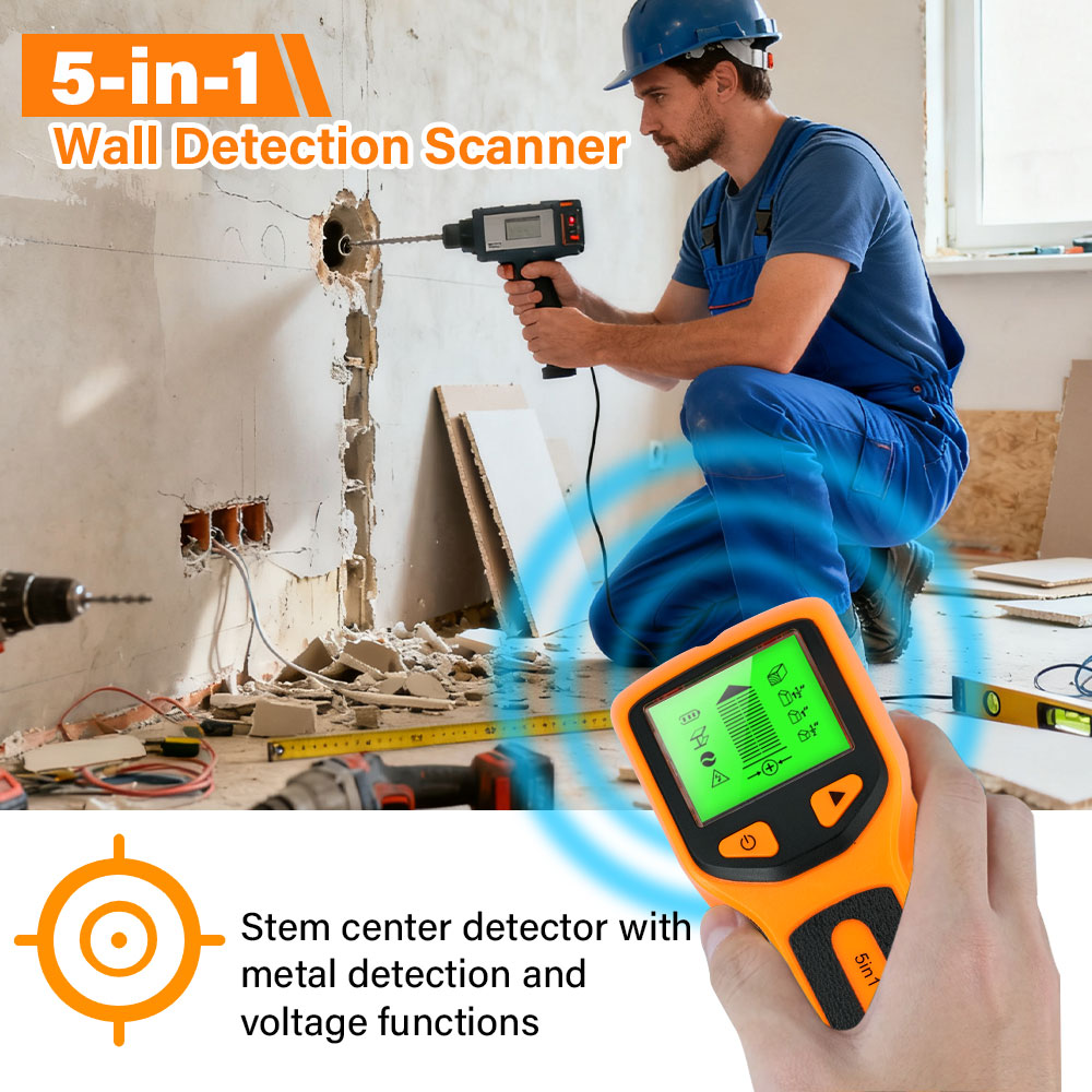 Detektor Tiang Dinding 5 in 1  - Water Leak Detector Wired ulasan dan harga