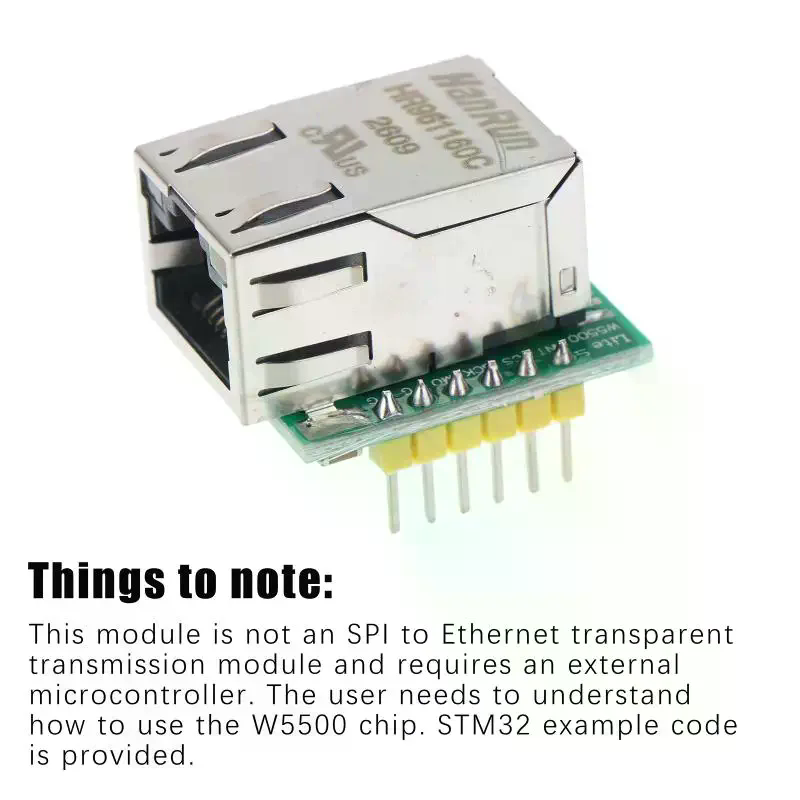 Chip Elektronik USR-ES1 W5500  - Ethernet Module W5500 ulasan dan harga